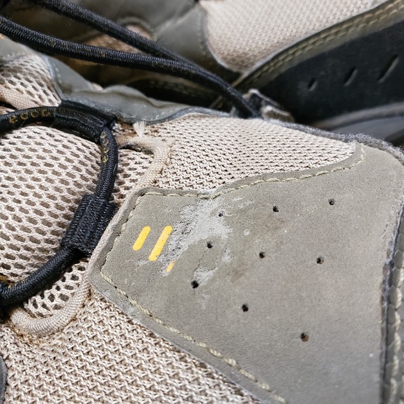 ECCO Mens Hiking Shoes 45 US 11-11.5 Gray Leather Gore Tex Outdoor Trail - Picture 15 of 15